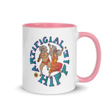 ARTIFICIAL HIPPIE Mug With Color Inside
