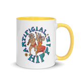 ARTIFICIAL HIPPIE Mug With Color Inside