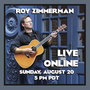 ROY ZIMMERMAN - LIVE ONLINE CONCERT