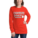 COVFEFE - Grounds for Conviction Long Sleeve Dark T-Shirt