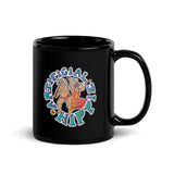 ARTIFICIALLY HIPPIE Black Glossy Mug