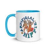 ARTIFICIAL HIPPIE Mug With Color Inside