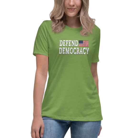 DEFEND DEMOCRACY Women's T-Shirt